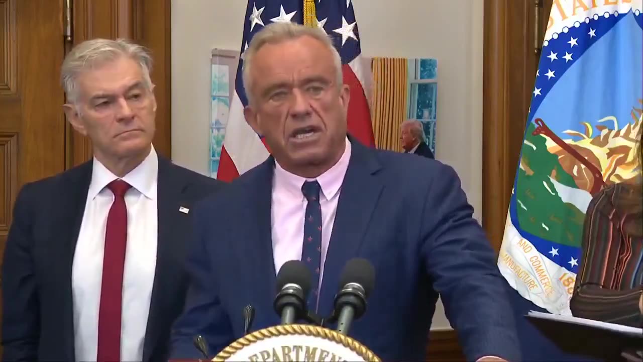 Sec. Kennedy "This is the fulfillment of a promise that we made in the MAHA Report...