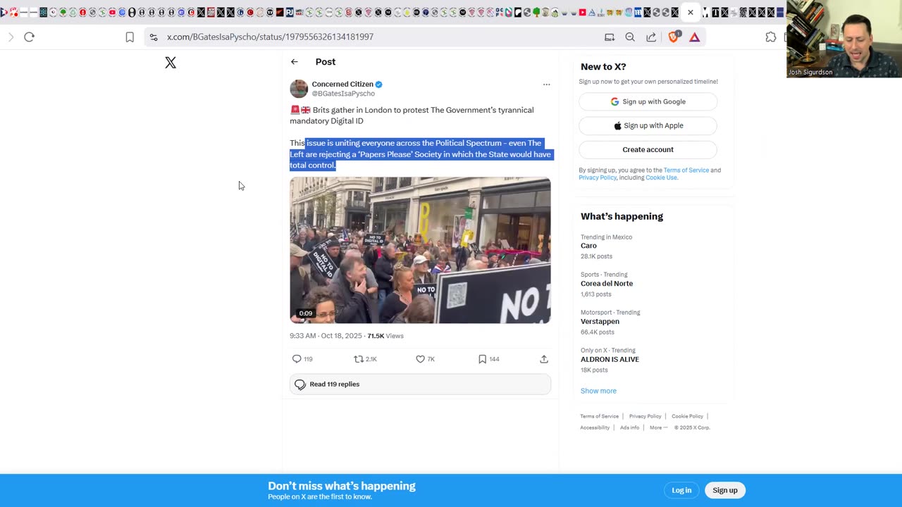 BREAKING: UK SAYS NO TO DIGITAL ID! - Thousands Protest As UK Makes Digital ID Mandatory!