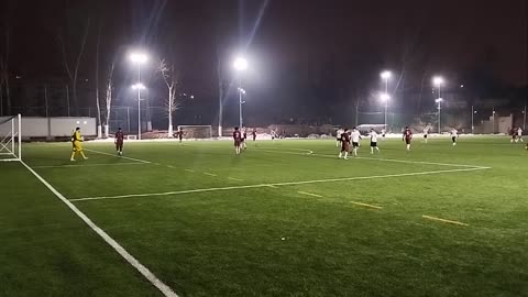 FNG Rapid Bucuresti vs Academia Germana. Lovitura libera marca Leo Messi. Liga 4 Romania 28.02.2025