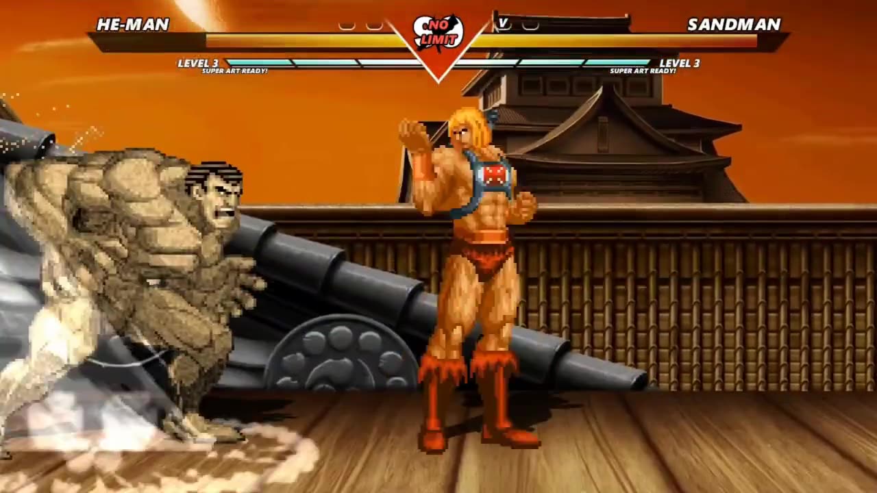 HE MAN vs SANDMAN - (Hardest AI)