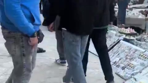 Western woman in Egypt.