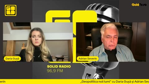 07.11.2025 - Geopolitica noii lumi cu Daria Gușă și Adrian Severin