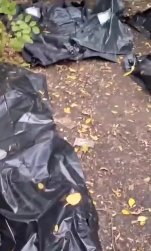 Russian Soldiers Waiting for a Ride Home