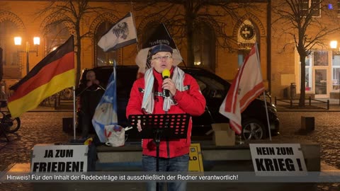 Greifswald - Handtuch Heiko begrüßt die Jugend-es folgen klare deutliche Aussagen 10-03-2025