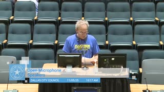 Anti-Fluoridation Activists School Dallas City Council and Mayor Nov 5th 2025