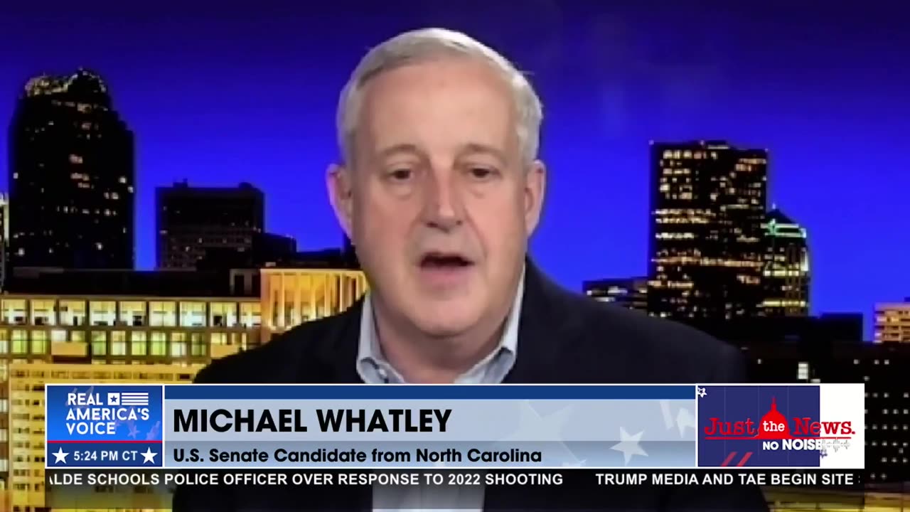 WHATLEY FOR RUNNING FOR U.S. SENATE FROM NORTH CAROLINA