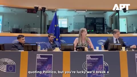 PROPAGANDA SICKNESS IN EUROPE ON FULL DISPLAY IN PARLIAMENT
