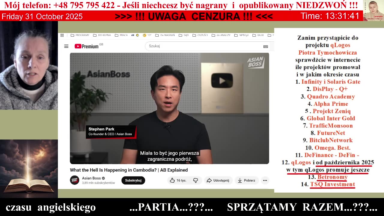 5155 - do qLogos - UWAŻAJCIE na INKUBATOR czy to Kambodżański czy Azjatycki 👮‍♀️ - 31.10.2025