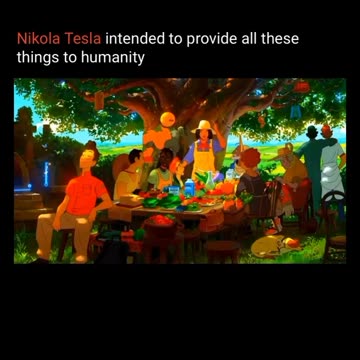 Nicola Tesla intended to provide all these things to humanity 🙏🏻😞💀