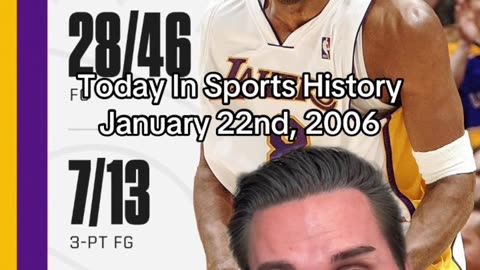 1/22/2006 IN SPORTS HISTORY