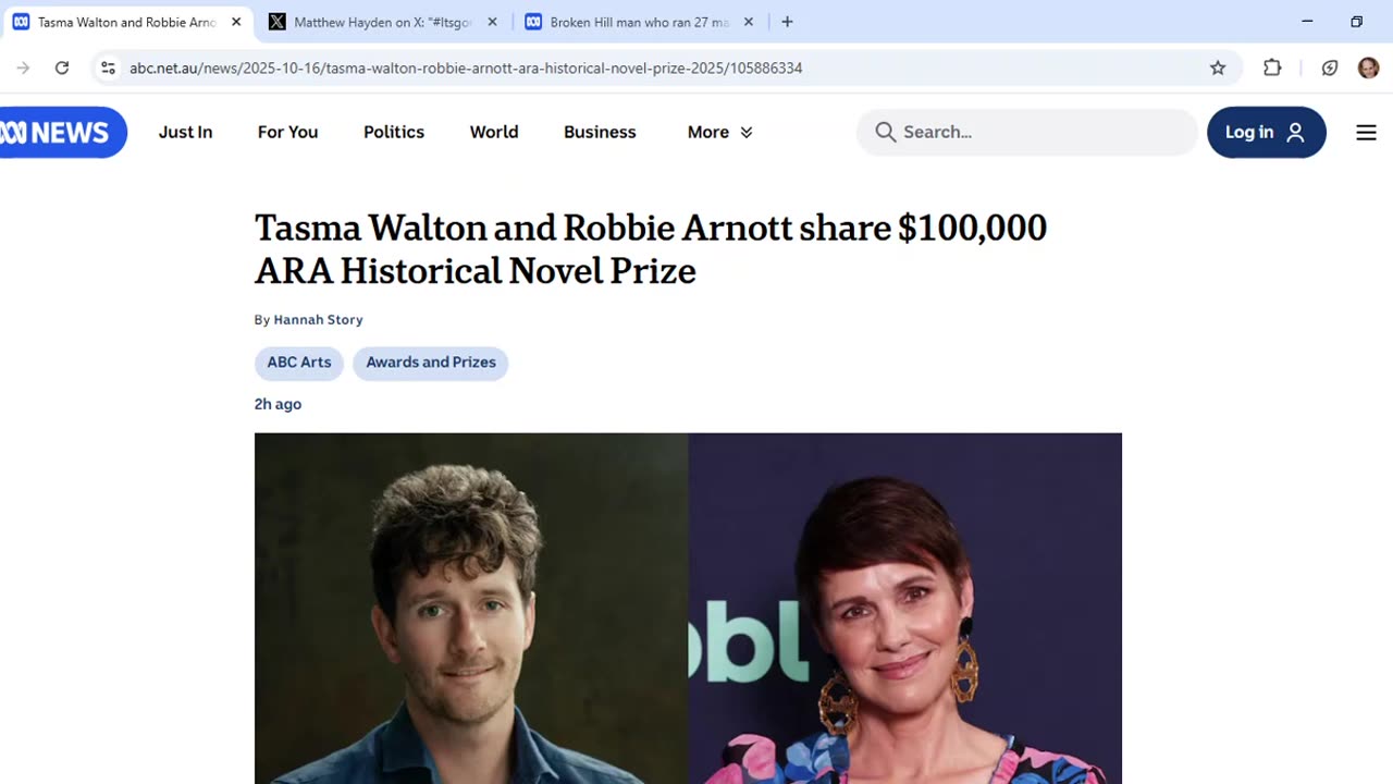 ABC uses Luciferian spellcasting to go back to the future in article on historical novel prize