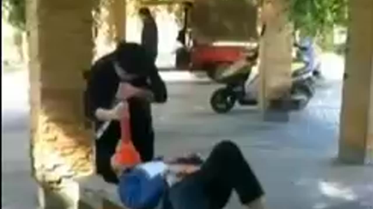 How come this Chinese guy hasn't gotten a punch in the face for his antics yet?!😆😂