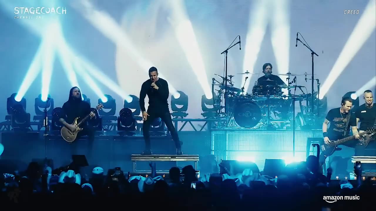 The Rock Almighty New Years Week Concert Wednesday with Creed