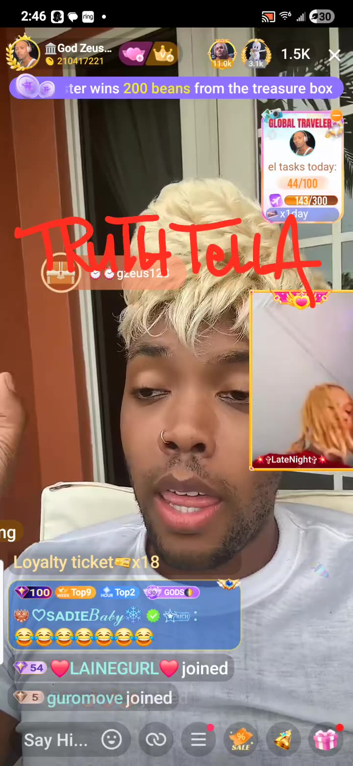 GOD ZEUS INTERVIEWS LATENIGHT & K9 WHO SAYS HES DELIVERED