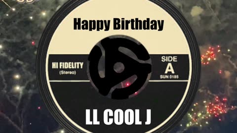 HAPPY BIRTHDAY LL COOL J