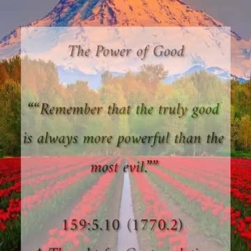 The Power of Good