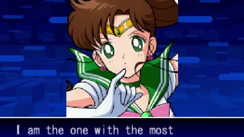 Sailor Moon, Sailor Mars, Sailor Jupiter, and Sailor Mercury (Me) Vs Platinum the Trinity