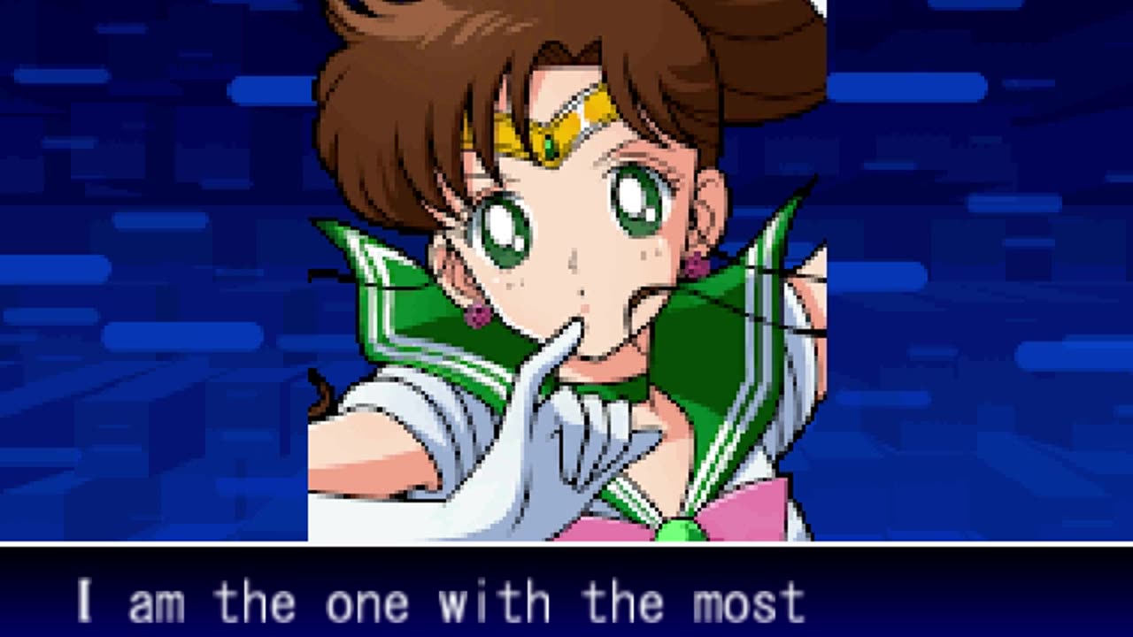 Sailor Moon, Sailor Mars, Sailor Jupiter, and Sailor Mercury (Me) Vs Platinum the Trinity
