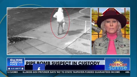 PIPE BOMB SUSPECT IN CUSTODY