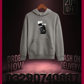 ME VS ME Hoodie 🔥 | Self Motivation Streetwear | Unstoppable Attitude | Raheech Clothing
