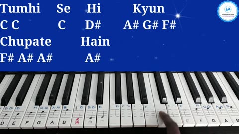 Chupana bhi nahin aata Piano shorts #pianolessons #pianocover #pianotutorial