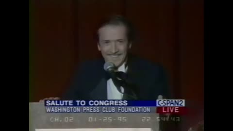 Sonny Bono brings down the house at Washington Press Club