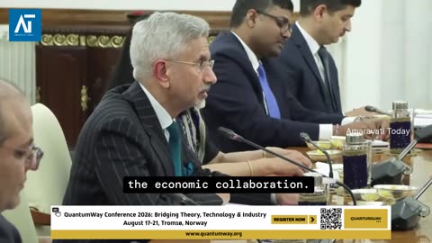 India–Italy Strategic Partnership Deepens | Jaishankar Meets Tajani | Amaravati Today