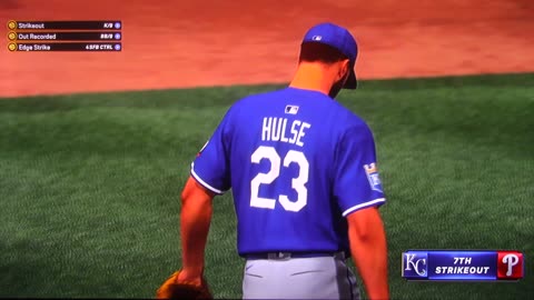 MLB The Show: Kansas City Royals vs Philadelphia Phillies (S22 G65)
