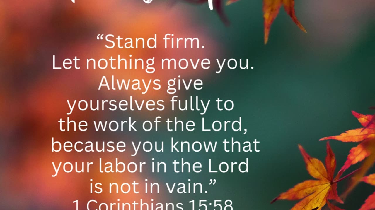 When You Feel Like Giving Up