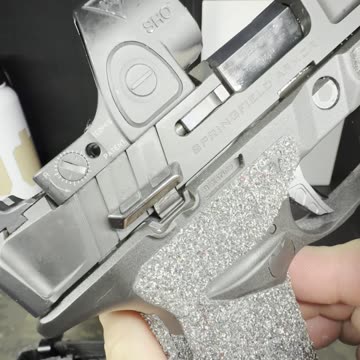 Tyrant CNC extended slide release for the Springfield Echelon