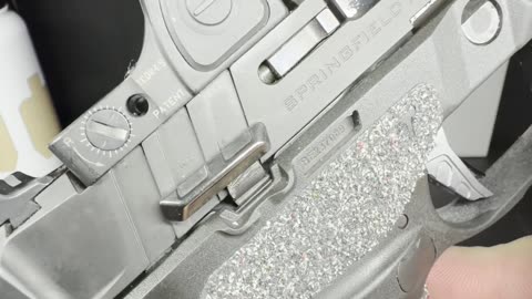 Tyrant CNC extended slide release for the Springfield Echelon