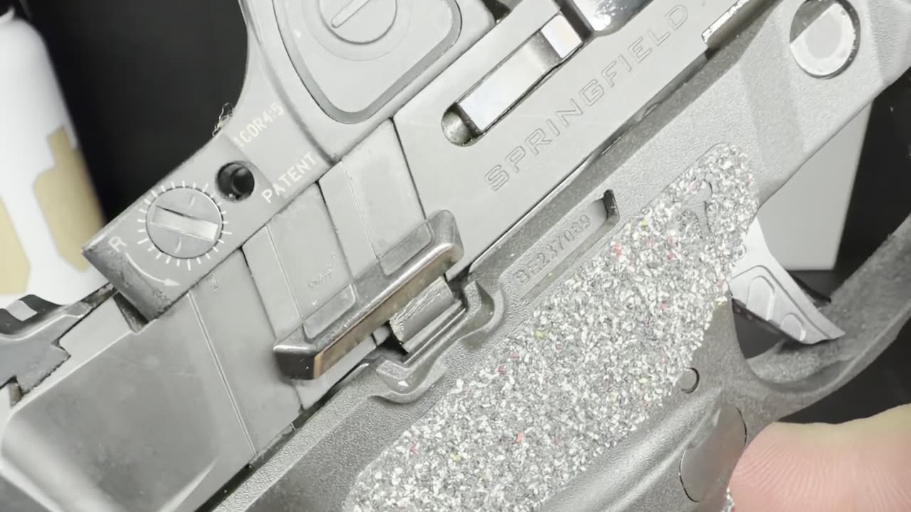 Tyrant CNC extended slide release for the Springfield Echelon