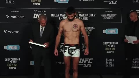 Della Maddalena vs Makhachev Weigh-Ins _ UFC 322