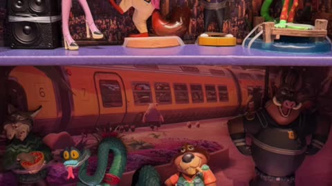 Disney Parks Zootopia 2 Figurine Playlet #shorts