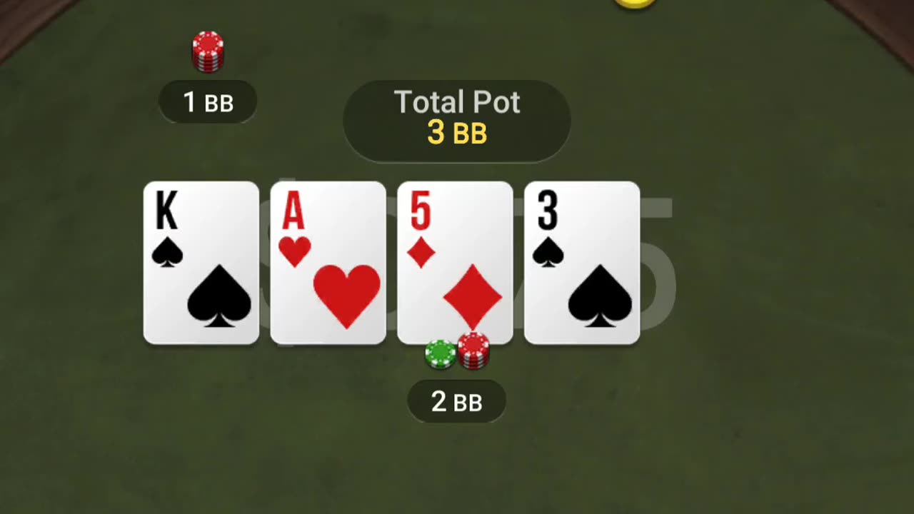 Figured lower two pair or bluff spin&go 496