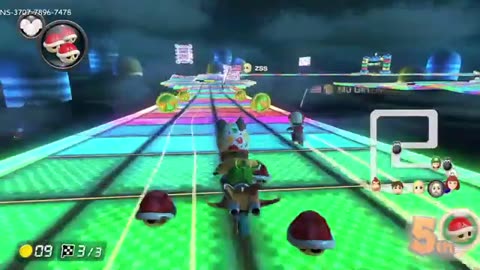 1_23_22 edition of Mario Kart 8 Deluxe. Racing with MysticGamer