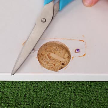 Easy repair hack with cotton swabs♻️