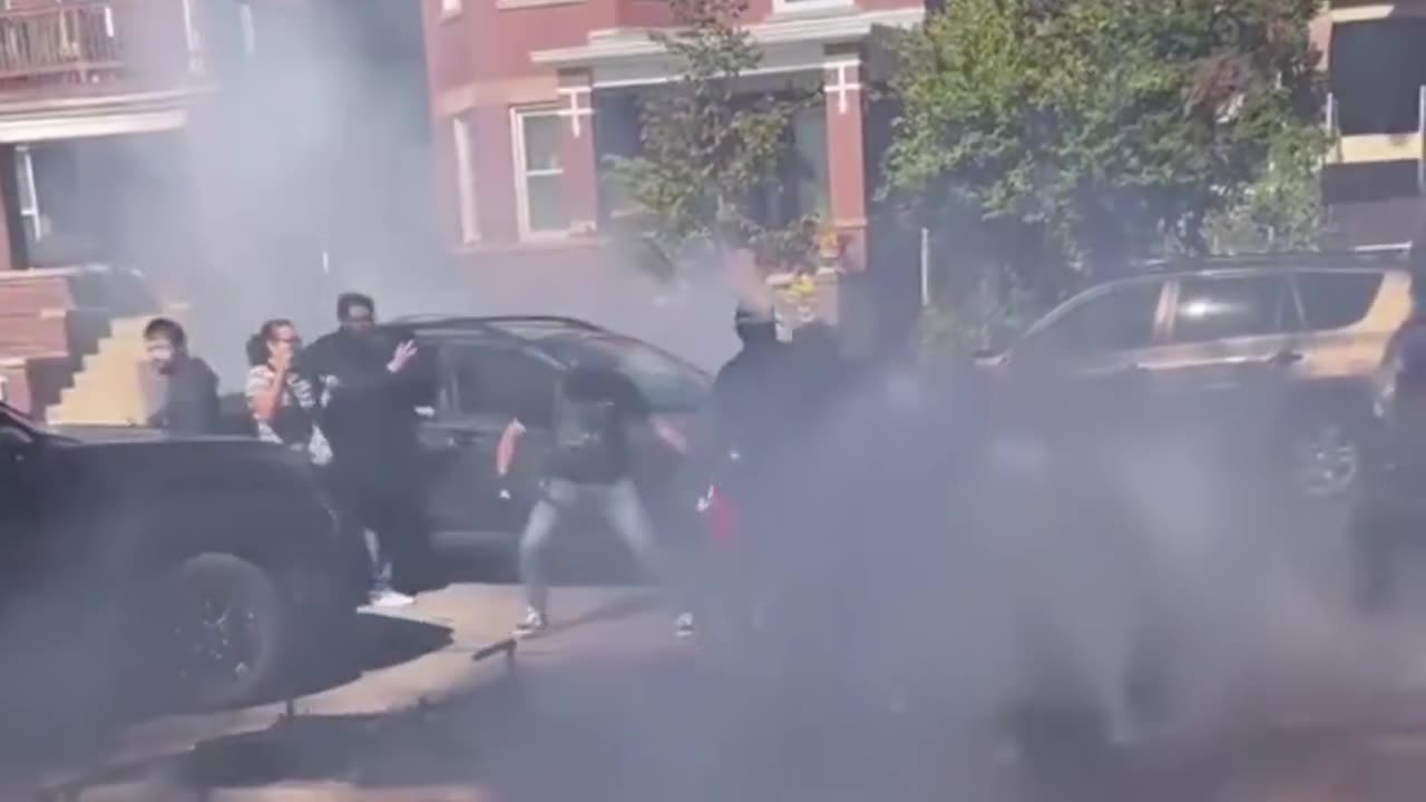 An Albany Park resident admits they are obstructing DHS agents after they boxed them in.