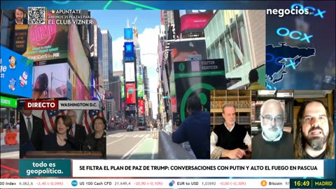 "Trump puede pasar a la historia como el ganador de la guerra en Ucrania con el borrador". Armesilla
