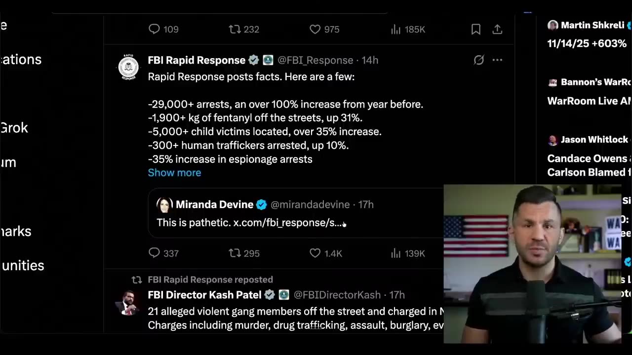 Robert Gouveia Esq. - FBI Attacks Conservatives on X and in Multiple Lawsuits!