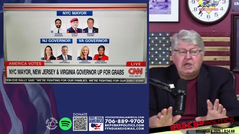 Election Day Firestorm: Blue-State Battlegrounds