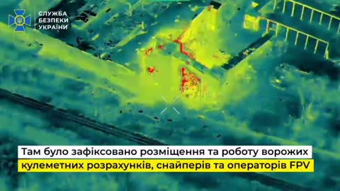 Incredible Footage of SBU Drone Strikes On Russian Positions Inside of P6