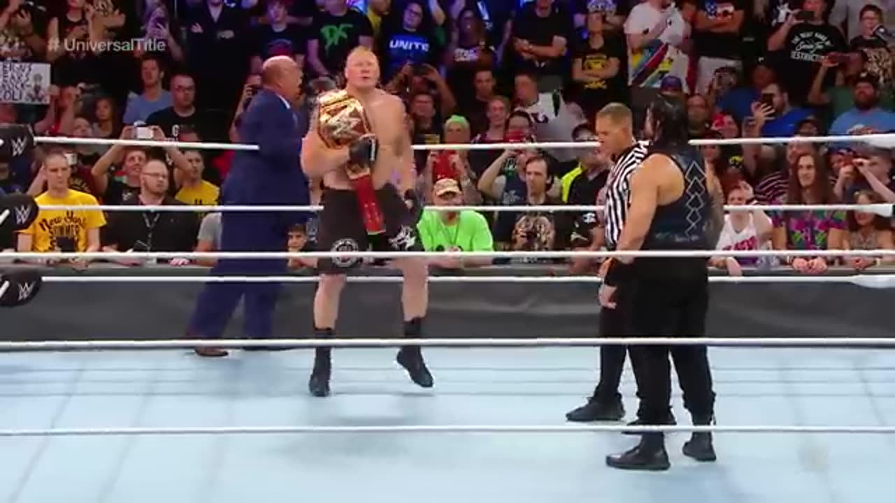 Brock Lesnar vs. Roman Reigns