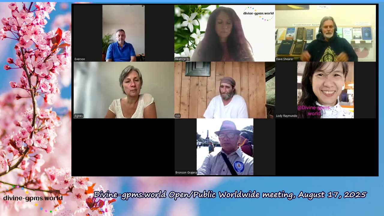 Divine-gpms.world Open_Public Worldwide meeting, August 17, 2025