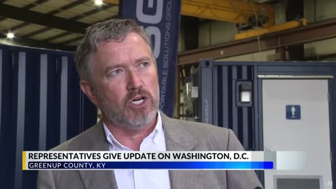 Congressman Massie and Senator Paul in Greenup County - WOWK - 9/24/25
