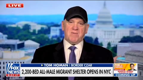 Tom Homan: President Trump Made a Promise to the American People