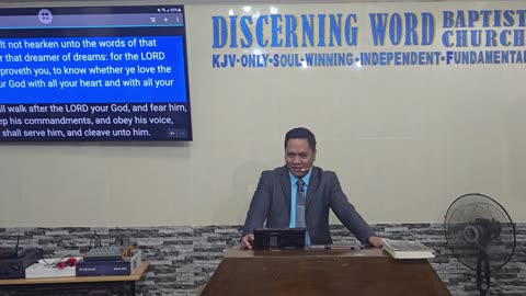 the LORD your God proveth you" (false prophets turn away from the Lord) (Baptist Preaching - Ph)