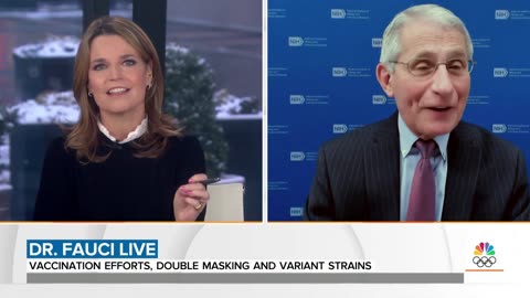 Fauci Demonstrates How to Wear TWO Masks