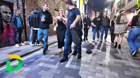 🎥 Liverpool’s Hottest Nightlife District Tour | Night Walk in 4K HDR 🇬🇧