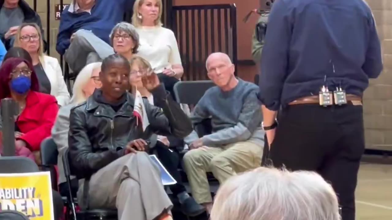 Rep. Eric Swalwell REFUSES to answer when asked why he said men invading women’s locker rooms